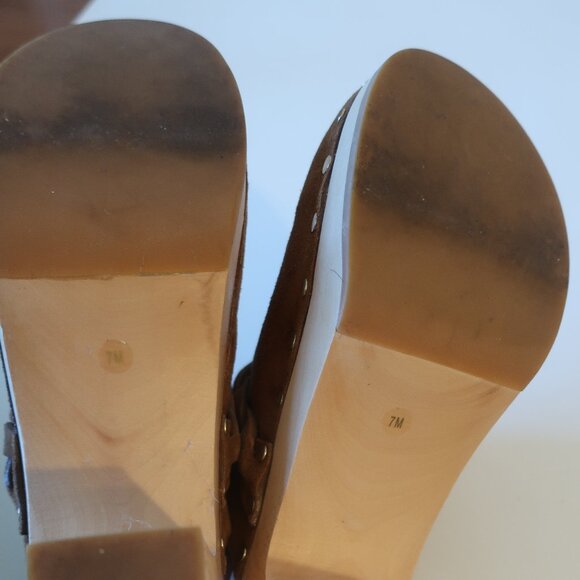 Loeffler Randall Brown Suede Mules - Picture 10 of 13